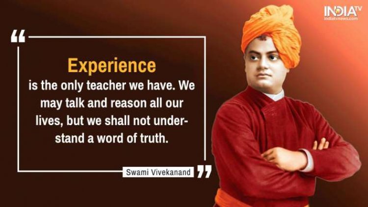 12 January: Swami Vivekananda's birthday became the guide of the youth with his loud voice.