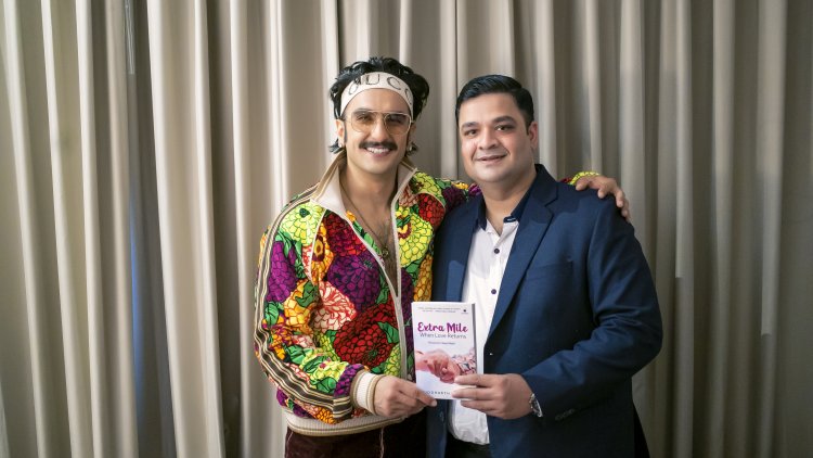 Mumbai Deputy Commissioner (IRS), Siddharth Jaiswal wrote a Romantic Novel, Launched by Actor Ranveer Singh
