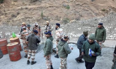 Uttarkhand:Glacier Burst, Rivers flooded,ITBP and NDRF on rescue.