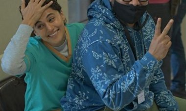 Taapsee Pannu-Anurag Kashyap to work together in 'Dobara', actress revealed the news through a post.