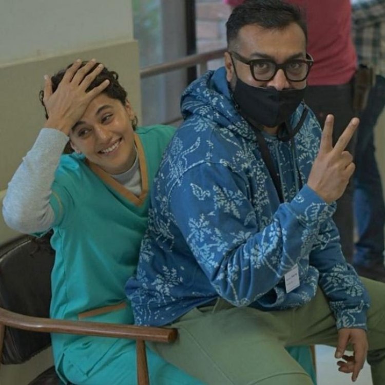 Taapsee Pannu Anurag Kashyap To Work Together In Dobara Actress Revealed The News Through A 0877