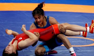 Vinesh Phogat's remarkable comeback: wins the title of Ukraine Wrestling tournament, defeating the former world champion with 4 points in the last 35 seconds