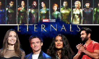 First look release of Marvel Studios 'Eternals', strong glimpse of Angelina Jolie