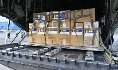 World's largest aircraft flown from UK to help India, bringing three oxygen generators and 1000 ventilators