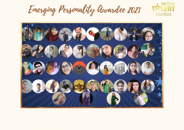 Emerging Personality Awardee 2021 by the opus talent awards