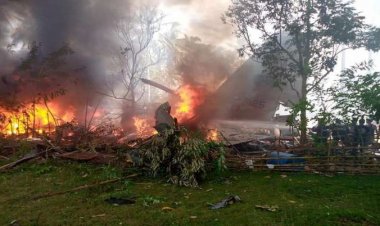 Philippine Plane Crash: Military plane crashed, 85 people were on board, 40 people rescued so far