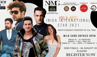 Mr & Miss India International Star 2021 Semi Final announcement in Aligarh