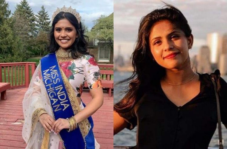 Vaidehi of Michigan became Miss India USA, Diana Hayden, who was Miss World of India, was the chief guest