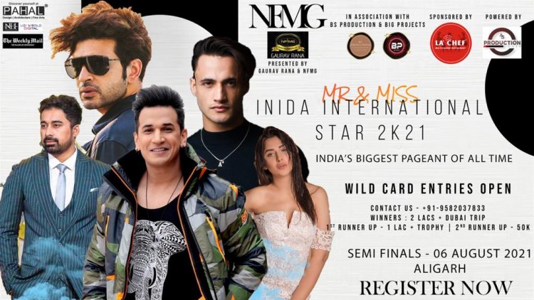 Mr & Miss India International Star 2021 Semi Final announcement in Aligarh