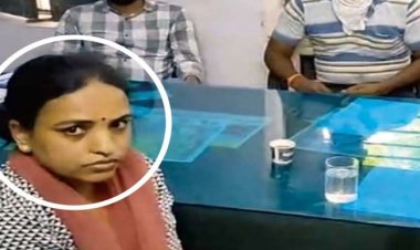 Rajasthan: Woman patwari arrested for taking bribe of one lakh rupees in Jodhpur
