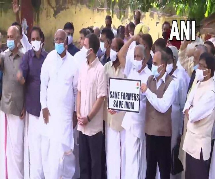 Rahul Gandhi joined the farmers' movement at Jantar Mantar, said- government should repeal agricultural laws