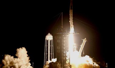 Memorable: Musk's company's spacecraft reached the International Space Station, the record for carrying 600th passengers to space in 60 years