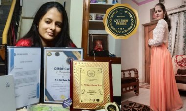Keerthana Rao : Honored with the Spectrum Budding Writer Award