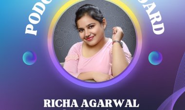 Scribbling Inner Voice welcomes Ms. Richa Agarwal to their Podcast with her poem "Zindgi Ke Sunhare Pal"