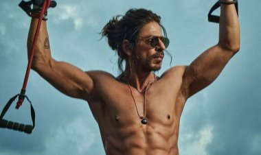 Shah Rukh Khan shared a glimpse of his look from the sets of 'Pathan', said- 'So how will you stop Pathan….'