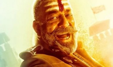 Shamshera: Sanjay Dutt's look from 'Shamshera' revealed, short hair - the actor looked tremendous with a whip in his hand, PHOTOS