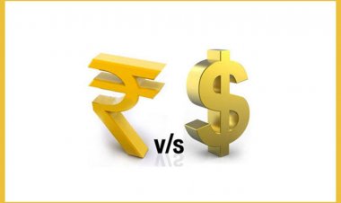 The biggest jump in the rupee came in one year, the Indian currency strengthened by 50 paise against the dollar