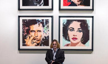 Johnny Depp Artwork Sold At 29 Crore: Johnny Depp sold his painting for Rs 29 crore, pictures went viral