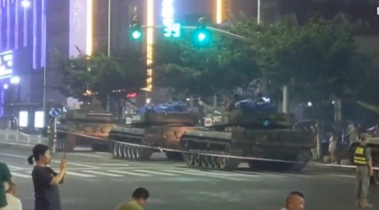 Why are tanks deployed outside banks in China? Read Full Inside Story