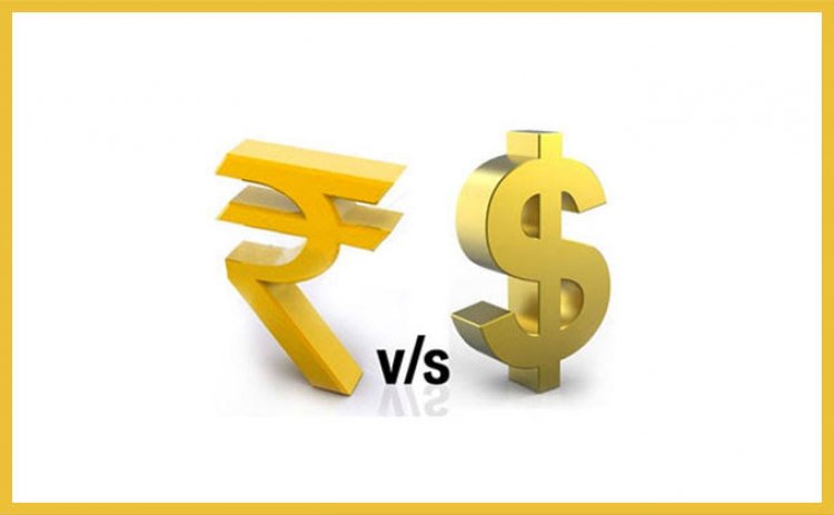 The biggest jump in the rupee came in one year, the Indian currency strengthened by 50 paise against the dollar