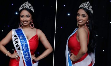 Miss India USA 2022: Arya Walvekar of Indian origin won the title of 'Miss India USA'