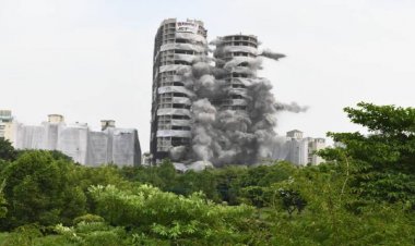 Noida Twin Tower demolition