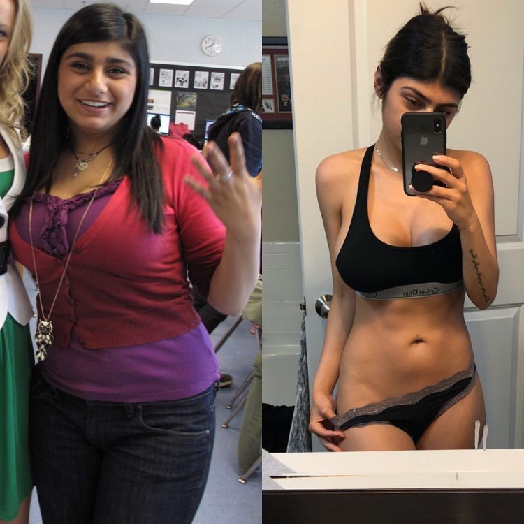 750px x 750px - Mia Khalifa looked like this before! Then reduced the weight of 22 kg from  this diet-routine and did amazing transformation - The Weekly Mail