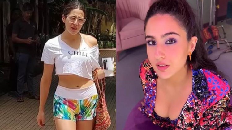 Sara Ali Khan Brutally Trolled: Sara Ali Khan was spotted outside the gym in crop top and shorts, trolled badly