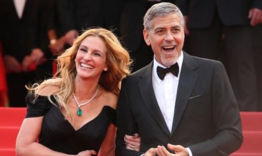 Ticket to Paradise: Both stars are counted among the world's top actors, but 80 takes for a kiss