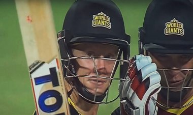 legends League Cricket 2022: Kevin O'Brien played a strong innings against the Indian Maharajas, Kallis scored 12 runs