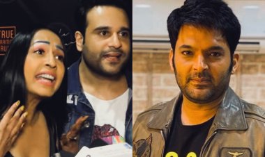Krushna Abhishek's wife Kashmera Shah got furious by hearing kapil Sharma's name, strange act in front of the media