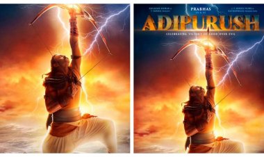 Adipurush Teaser Poster: The wait is over! First poster of Prabhas' 'Adipurush' is out