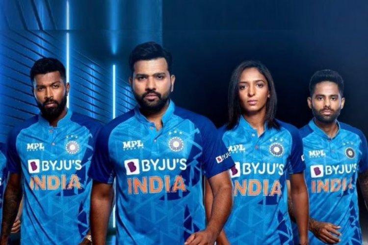 Team India New Jersey: BCCI unveils India's new jersey ahead of T20 ...