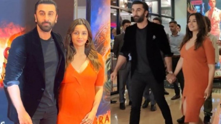 Brahmastra: Ranbir Kapoor and Alia Bhatt surprise fans amidst screening, mother Neetu and Mahesh Bhatt support