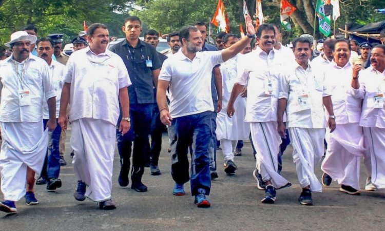 Congress's Bharat Jodo Yatra has covered a distance of 100 km so far, Rahul said - Hindutva teaches Om Shanti