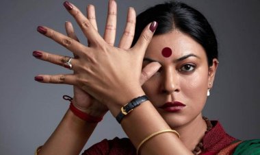 Sushmita Sen shares picture of her look as a transgender in upcoming web series "Taali"