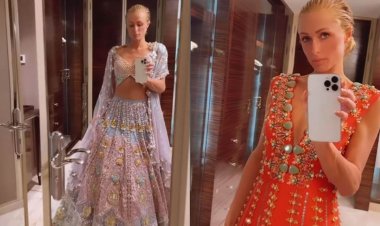 Fans stunned to see 'Indian woman' look of Paris Hilton, watch video