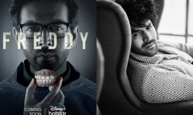 Kartik Aaryan's film 'Freddy' first look out! Fans are amazed to see the actor holding his jaw in his hand