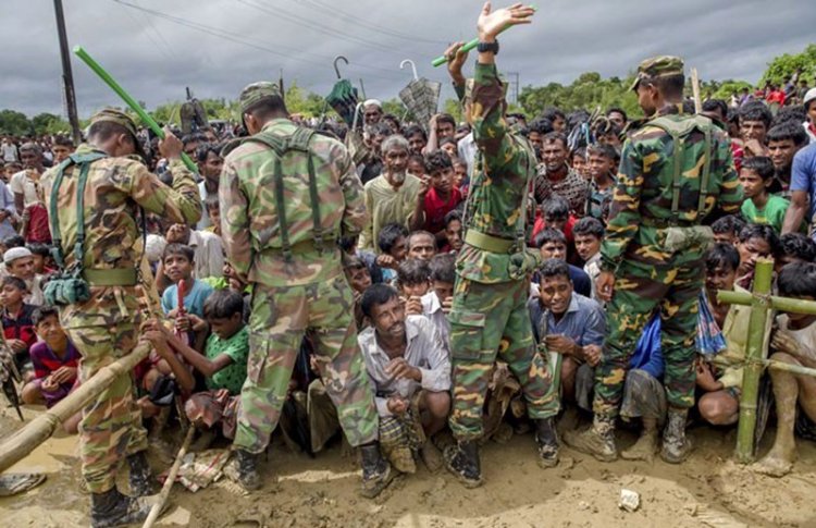 Myanmar army accused of cruelty, high school teacher beheaded and hanged on the gate