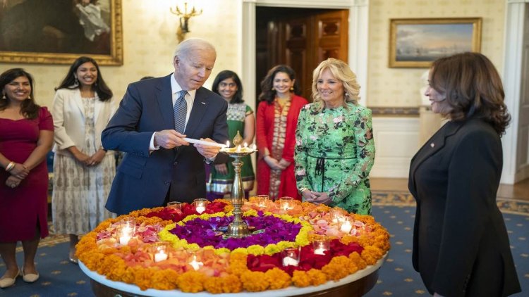 White House Diwali Reception: The 'three special youths' arrived at Biden's Diwali party, received the invitation