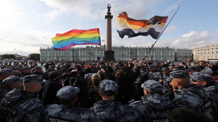 Russia's parliament passed a law banning LGBT propaganda, provision for fine