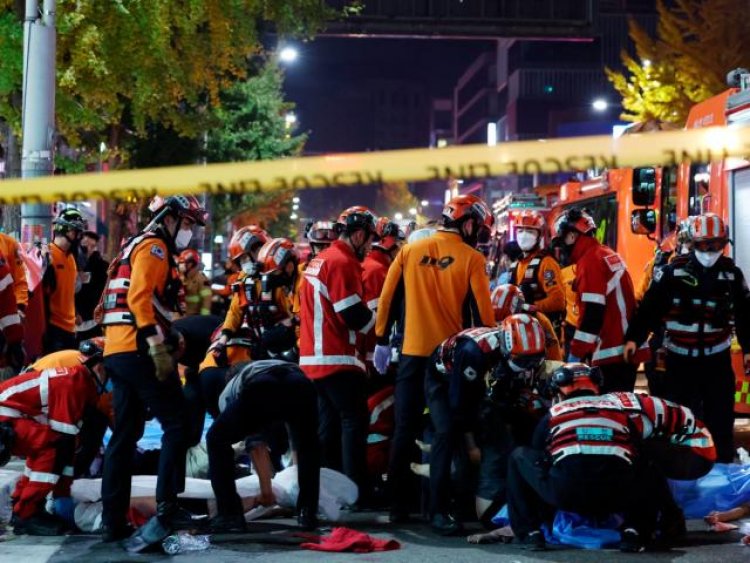 South Korea: 100 people injured, 50 people suffer cardiac arrest due to stampede at Halloween festival in South Korea