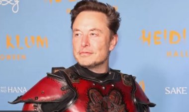 Twitter CEO Elon Musk shares pictures in  Halloween outfit become the source of memes on the internet