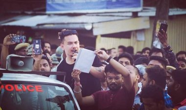 Youth Congress leader Zubair Anam slams the government on growing inflation.