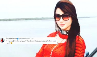 Pakistani actress promises to marry Zimbabwean boy if India beats India in T20 World Cup