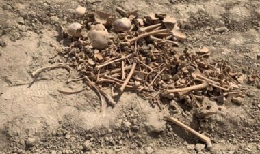 Five skeletons found from a mass grave in Kandahar, Afghanistan were buried 10-15 years ago