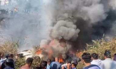 Nepal Aircraft Crash: plane crash in Pokhara, Nepal, fire broke out in the air before landing, 35 dead bodies recovered so far
