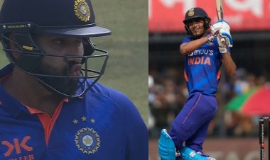 IND vs NZ 3rd ODI: Rohit Sharma's epic reaction after Shubman Gill smashes incredible six