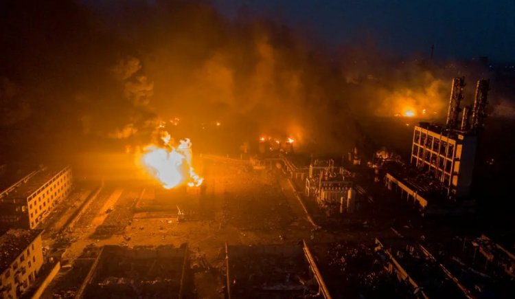 Massive Explosion in China: 12 missing in chemical plant explosion in northern China, 2 deaths