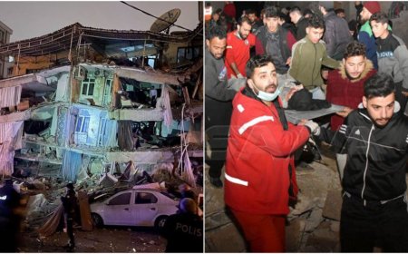 WATCH: Earthquake caused massive devastation in Turkey, building razed to the ground, video surface